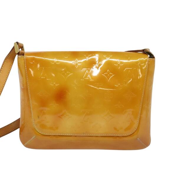 LOUIS VUITTON Monogram Vernis Thompson Street Bag Beige M91301 - Picture 3 of 12